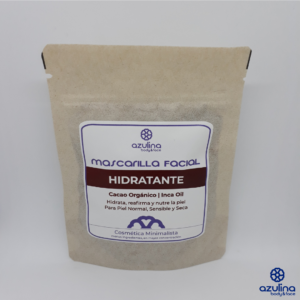 Mascarilla Marrón Hidratante_Azulina